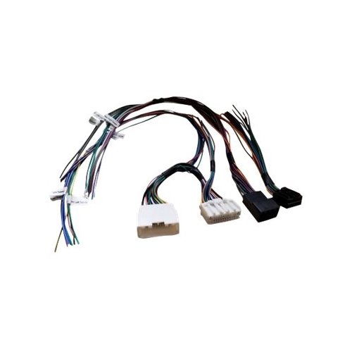PAC - Wiring Harness for Select Chrysler, Dodge and Jeep Vehicles - Black/White