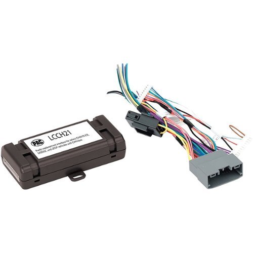 PAC - Radio Replacement Interface with Navigation Outputs for Select Chrysler, Dodge, Jeep, RAM, and Volkswagen Vehicles - Black-Left_Standard 