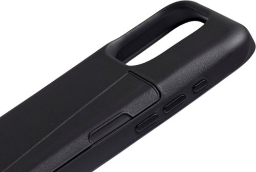 Bellroy iPhone 15 Pro Leather Phone Case - 3 Card - Black GLOBAL SHIPPING