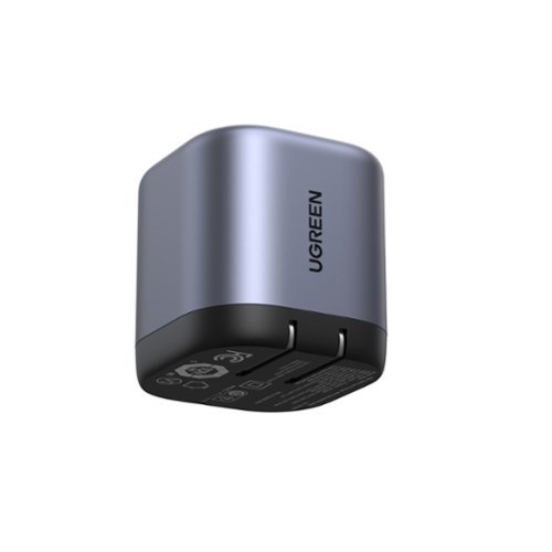 UGREEN Nexode 45W USB-C Charger with Retractable Cable, 3-Port Fast GaN Charger for Laptops, Tablets, Cell Phones - Black SHOP ONLINE