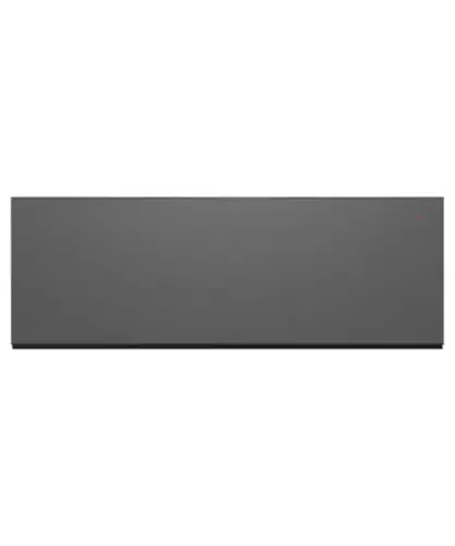 Front. Fisher & Paykel - 30" Warming Drawer, Push to Open - Minimal Grey - Gray.