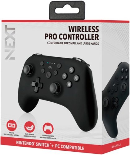 NEXT Wireless Pro Controller for Switch 2 & Switch - Black WHERE TO BUY