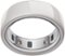 Oura - Ring 4 Ceramic - Smart Ring - Size Before You Buy with OR4 Sizing Kit - Size 6 - Cloud - (2025)-Front_Standard