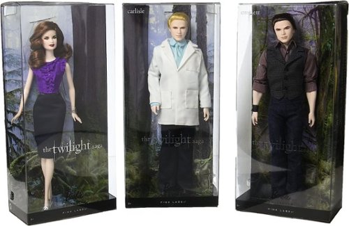 Mattel - The Twilight Saga 3 Doll Set - Esme, Emmett & Carlisle - Barbie Pink Label Dolls - Multi-Front_Standard 