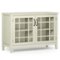 Simpli Home - Connaught Low Storage Cabinet - Antique White-Front_Standard