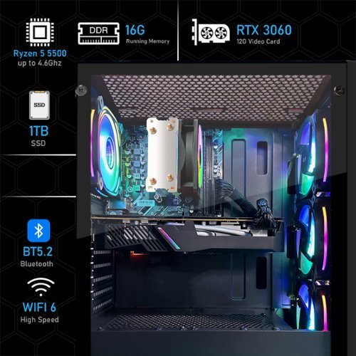 デスクトップPC Ryzen 5 5500 RAM 32GB SSD 1TB AMD Ryzen 5 5500搭載モデル – NEWLEAGUEパソコン