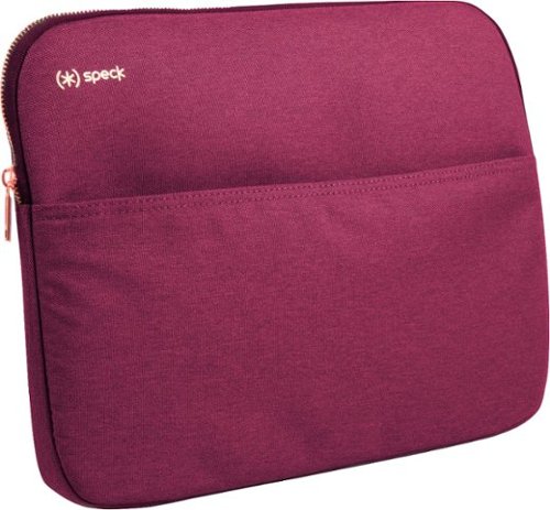  Speck - Transfer Pro Pocket Sleeve for Most Tablets Up to 14&quot; - Winemaker Red