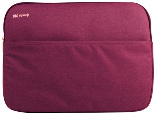Speck Transfer Pro Pocket Sleeve for Most Tablets Up to 14 - Winemaker Red WORLDWIDE DELIVERY
