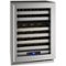 U-Line - 5 Class 49-Bottle Dual Zone Wine Cooler - Stainless steel-Front_Standard