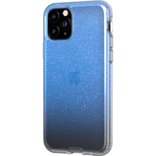 Tech21 - Pure Shimmer Case for Apple® iPhone® 11 Pro - Blue/Transparent