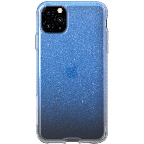 Tech21 - Pure Shimmer Case for Apple® iPhone® 11 - Blue/Transparent-Angle_Standard 