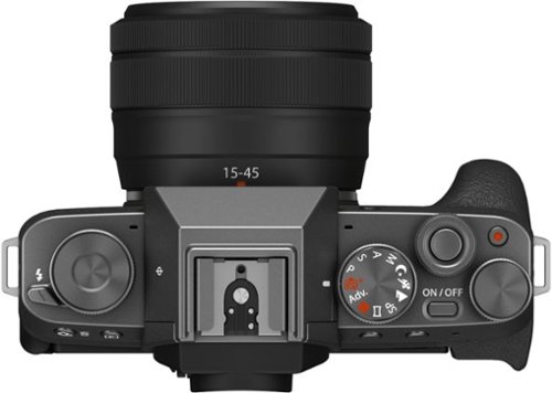 Fujifilm X Series X-T200 Mirrorless Camera with XC 15-45mm f/3.5-5.6 OIS PZ Lens - Dark Silver SHOP ONLINE
