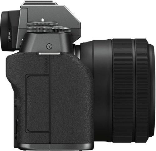 Fujifilm X Series X-T200 Mirrorless Camera with XC 15-45mm f/3.5-5.6 OIS PZ Lens - Dark Silver WORLDWIDE DELIVERY