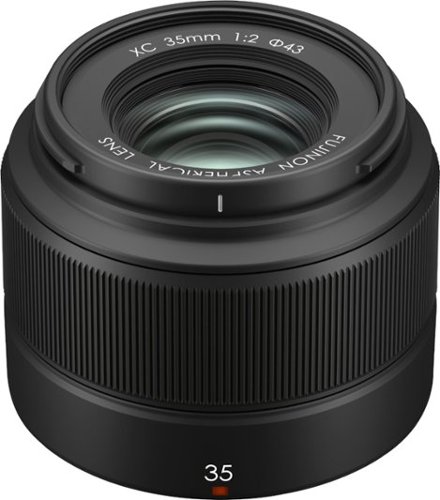 XC35mmF2 Prime Lens for Fujifilm X-Mount System Cameras - Black