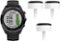 Garmin - Approach S62 Smartwatch 33mm Fiber-Reinforced Polymer - Black With Black Silicone Band - (2017)-Front_Standard