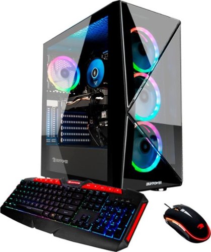  iBUYPOWER - Gaming Desktop - Intel Core i7 - 9700F - 16GB Memory - NVIDIA GeForce RTX 2060 - 1TB HDD + 480GB SSD - Black
