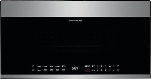 Frigidaire - Gallery Series 1.9 Cu. Ft. Over-the-Range Microwave with Sensor Cooking - Stainless steel