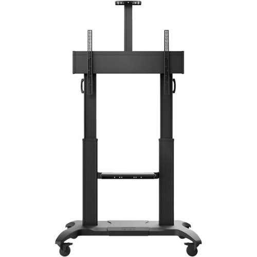 Image of Kanto - MTMA TV Cart for Most Flat-Panel TVs Up to 100" - Black