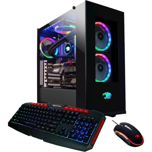 iBUYPOWER - Gaming Desktop - AMD Ryzen 9-Series - 3900X - 16GB Memory - NVIDIA GeForce RTX 2070 SUPER - 1TB HDD + 480GB SSD - Black-Front_Standard 