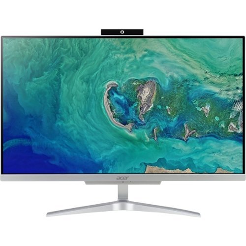  Acer - Aspire C 24 23.8" Refurbished All-In-One - Intel Core i5 - 8GB Memory - 1TB HDD - Silver