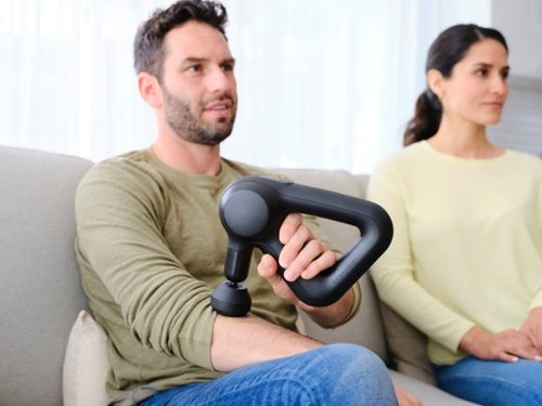 Therabody Theragun Prime Bluetooth + App Enabled Massage Gun + 4 Attachments, 30lbs Force (Latest Model) - Black BUY IN AUSTRALIA
