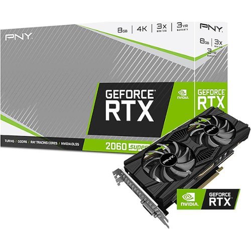 PNY Dual Fan NVIDIA GeForce RTX 2060 SUPER 8GB GDDR6 PCI Express 3.0 Graphics Card WHERE TO BUY