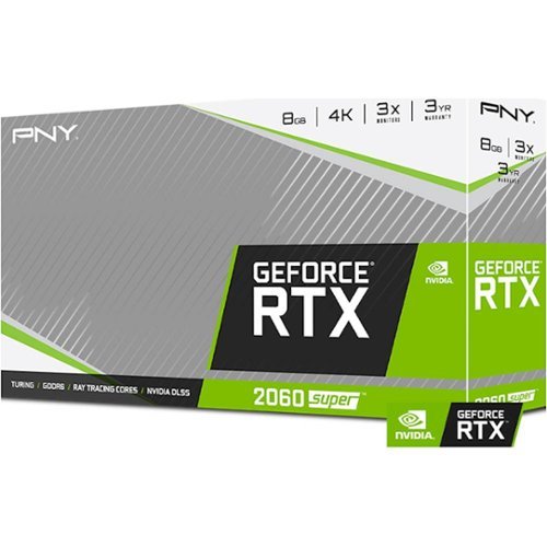 PNY Dual Fan NVIDIA GeForce RTX 2060 SUPER 8GB GDDR6 PCI Express 3.0 Graphics Card SHOP ONLINE