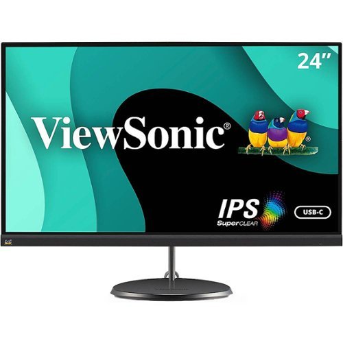 ViewSonic - VX2485-MHU 24" IPS LCD FreeSync Monitor (HDMI, VGA, and USB) - Black