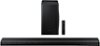 Samsung - 3.1.2-Channel Soundbar with Wireless Subwoofer and Dolby Atmos/DTS:X (2020) - Black-Front_Standard