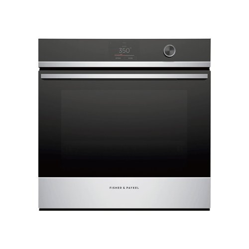 

Fisher & Paykel - Contemporary 24" Built-In Single Electric Convection Oven - Stainless steel