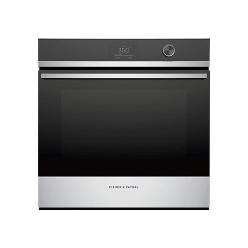 

Fisher & Paykel - Contemporary 24" Built-In Single Electric Convection Oven - Stainless steel