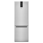 Whirlpool - 12.7 Cu. Ft. Bottom-Freezer Counter-Depth Refrigerator - Stainless steel - Front_Standard