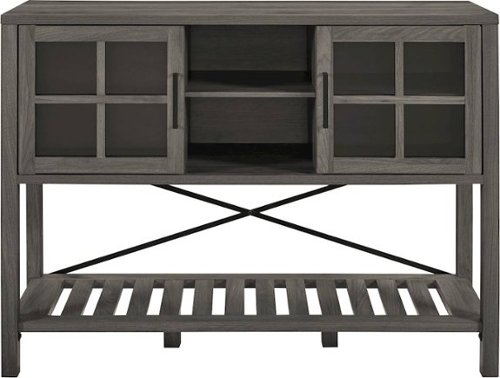 Walker Edison - Classic Buffet Sideboard - Slate Gray