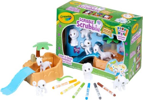  Crayola - Scribble Scrubbie Safari Tub Set
