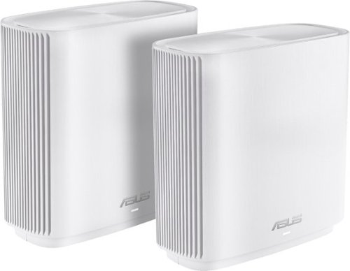 ASUS - ZenWiFi AC3000 Tri-Band Mesh Wi-Fi System (2-pack) - White - White