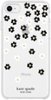 kate spade new york - Protective Hardshell Case for Apple® iPhone® 6, 6s, 7, 8 and SE (2nd generation) - Scattered Flowers Black/White/Gold Gems/Clear-Front_Standard