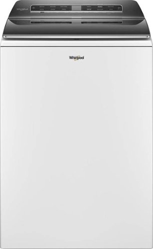 Whirlpool - 5.3 Cu. Ft. Smart Top Load Washer with Load & Go Dispenser - White