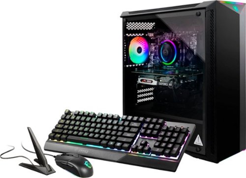  MSI - Aegis R Gaming Desktop - Intel Core i7 - 9700 - 16GB Memory - NVIDIA GeForce RTX 2070 - 1TB SSD - Black