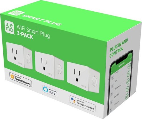 WeMo WiFi Smart Plug 3-Pack - White SHOP ONLINE