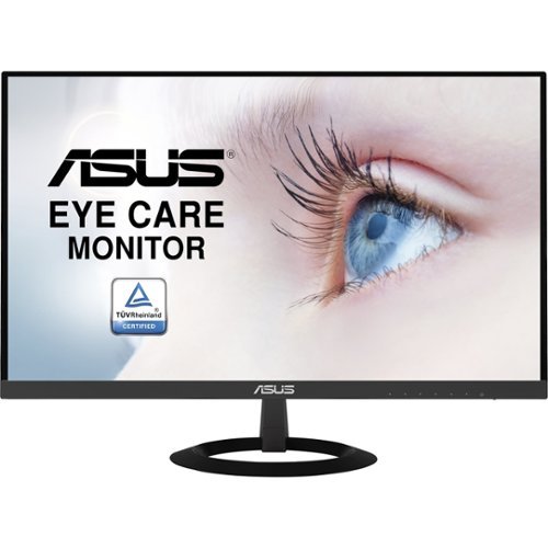 ASUS - 27" IPS LED FHD Monitor - Black-Front_Standard 
