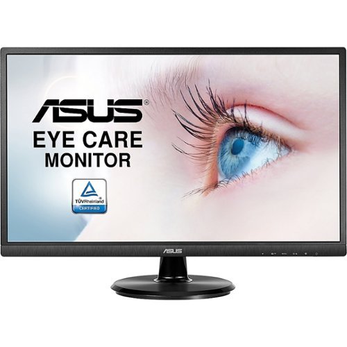 ASUS - 23.8" LED FHD Monitor (HDMI, VGA) - Black
