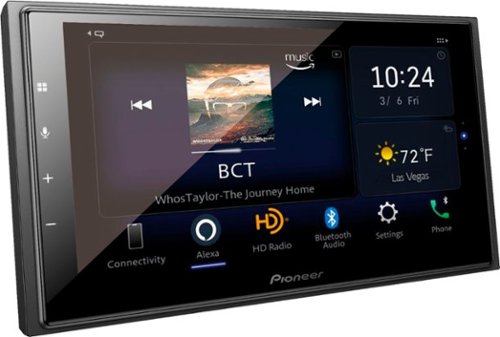 Pioneer 6.8 Wireless Android Auto™ and Apple CarPlay® Bluetooth® Digital  Media (DM) Receiver Black DMH-W2770NEX - Best Buy