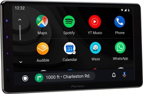 Pioneer 9 Amazon Alexa and Wireless Android Auto/Apple CarPlay Bluetooth Floating Multimedia Receiver - Black HOW TO BUY
