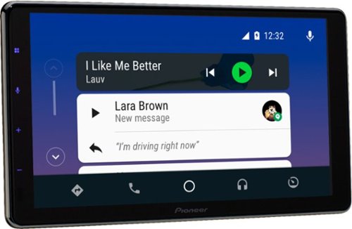 Pioneer 9 Amazon Alexa and Wireless Android Auto/Apple CarPlay Bluetooth Floating Multimedia Receiver - Black BUY IN AUSTRALIA