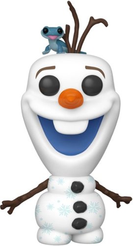  Funko - POP! Disney: Frozen 2 - Olaf with Fire Salamander - Multi