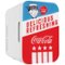 Cooluli - Coca-Cola Americana 0.4 Cu. Ft. Mini Fridge - Red-Front_Standard
