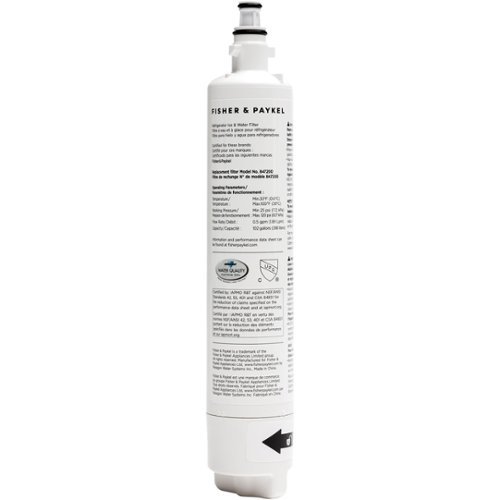 Fisher & Paykel - Water Filter for RF172 and RF203 - White-Front_Standard 