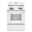Front. Whirlpool - 4.8 Cu. Ft. Freestanding Electric Range with Keep Warm Setting - White.