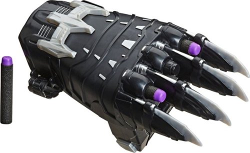 Nerf - Power Moves Marvel Avengers Black Panther Power Slash Dart-Launching Toy-Front_Standard 