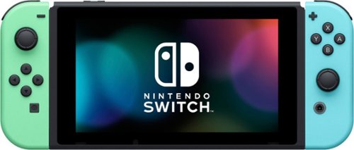 Nintendo Switch BLUEOSAKA Nintendo Switch OLED Model Neon Blue/Neon Red Set - Japan